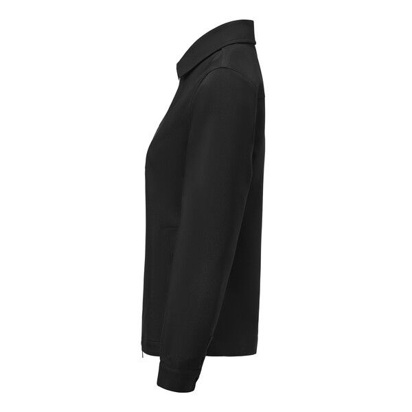 Modern Zip Overshirt Woman Black 4XL