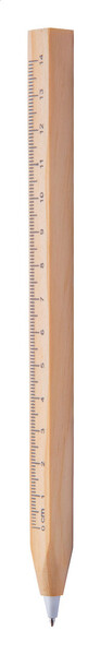 Ballpoint Pen With Ruler Burnham Black
