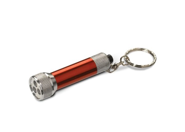 Porte-clés mini torche - Rouge