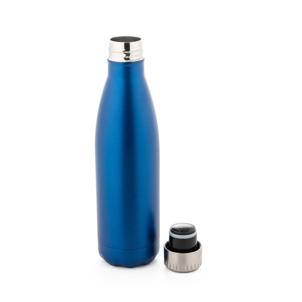 SHOW SATIN. Bouteille en acier inoxydable 540 ml - Bleu