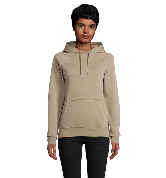 STELLAR Bluza z kapturem - Khaki / 3XL