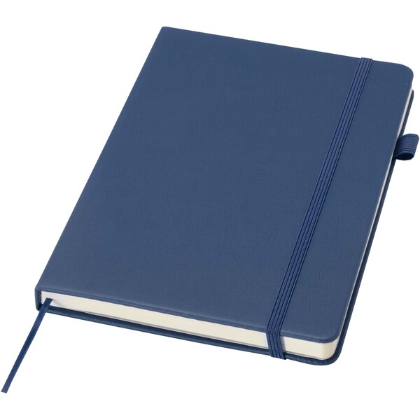Liss A5 recycled plastic hard cover notebook - Ocean Blue