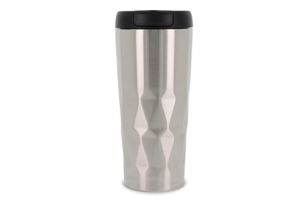 Mug Thermos avec motif diamant 450ml - Argent
