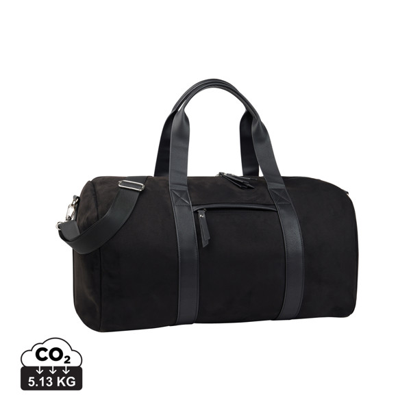 VINGA Marlow Wochenendtasche RCS aus recyceltem Polyester - Schwarz