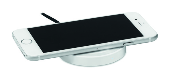 Caricatore wireless tondo Wireless Plato - Bianco