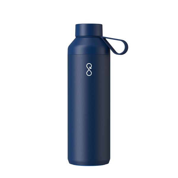 Garrafa de água Ocean Bottle Peak 710 ml - Azul oceano
