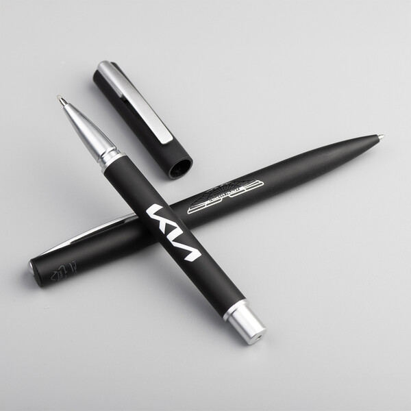 LYD Roller - BND182RB - Stylo à bille roulante en acier inoxydable recyclé