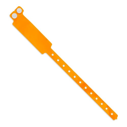 BRACELET REGISTRE "FESTIVAL" - Orange Fluo