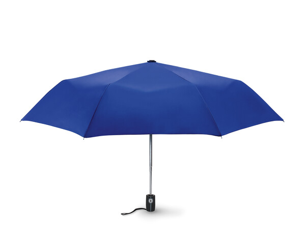 Parapluie pliable à ouverture et fermeture auto. ⌀95cm/21″ Gentlemen - Bleu Royal