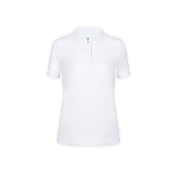 Polo Mujer Blanco "keya" WPS180 - Blanco / L
