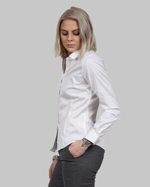 Green Bow 01 Woman White XS