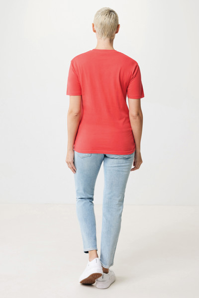 T-shirt en coton recyclé Iqoniq Bryce - Luscious Red / XL