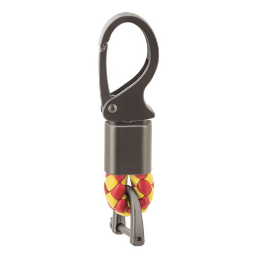 NAUTIC METALLIC KEYCHAIN-CARABINER "CONDOR" - Spain Flag