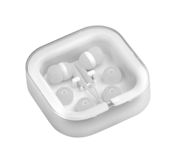 Écouteurs Clarin - Blanc / Blanc