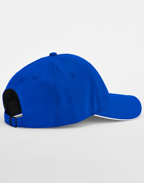 Team Sports-Tech Cap - White / French Navy / ONE SIZE