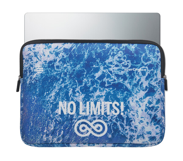 Gesublimeerde neopreen laptophoes - 38x28cm