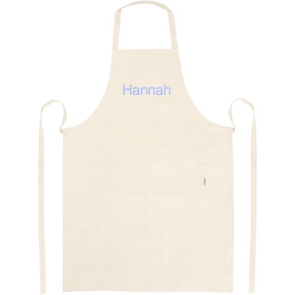 Orissa 200 g/m² organic cotton apron - Natural