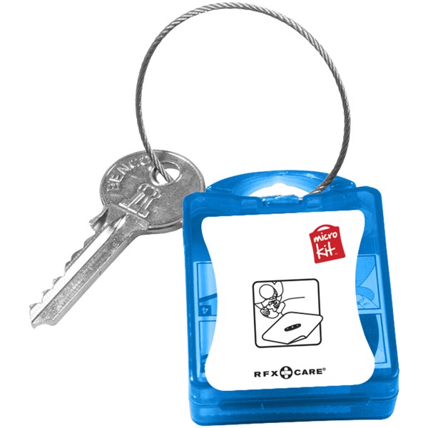 MicroKit Protection Bouche à Bouche - Bleu