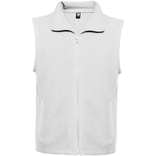 Gilet en polaire unisexe Bellagio - Blanc / M