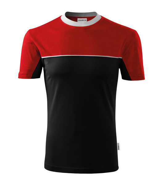 Tričko Unisex Rimeck® Colormix - Černá / 3XL