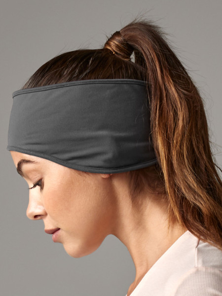 Softshell Sports Tech Headband - Graphite Grey
