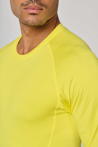 Sportska majica kratkih rukava s dugim rukavima za odrasle - White / XL