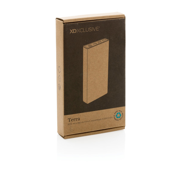 Xd Xclusive powerbank recikliran aluminij, 5000 mAh
