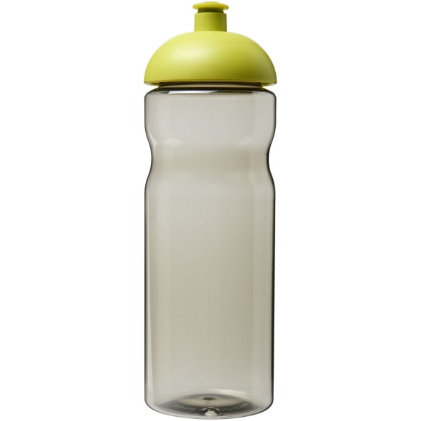 Sportovní láhev s kupolovitým víčkem H2O Eco 650 ml - Charcoal / Limetkově zelená