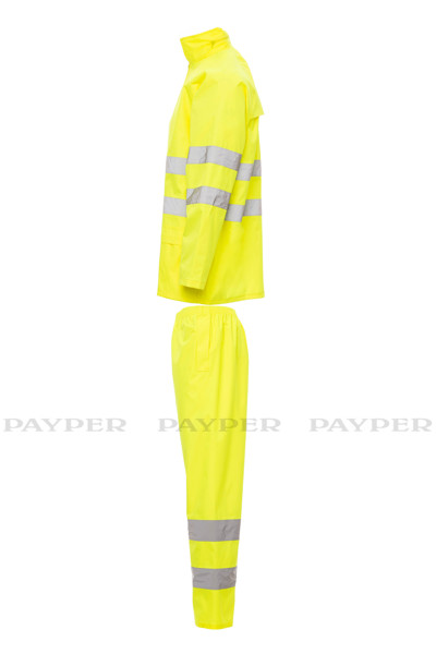 Conjunto impermeável Hi-Vi Rainset       - Alta Visibilidade Amarelo 