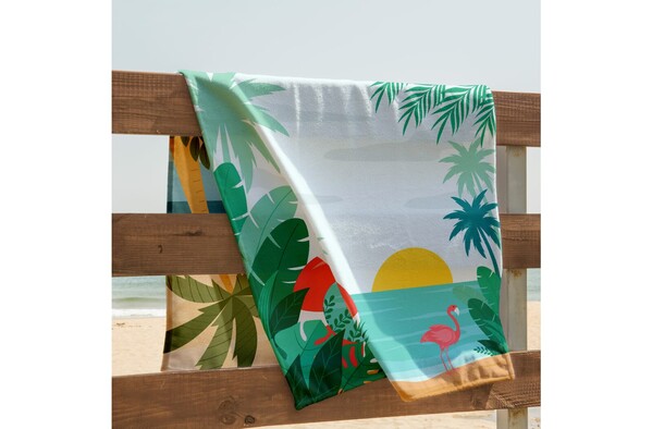 R-pet terry towel 100x180cm (300g/m²) sublimation