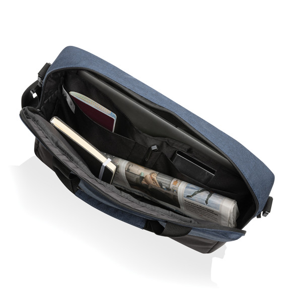 Kazu torba za prenosnik rPET, 15,6 inch - Modra