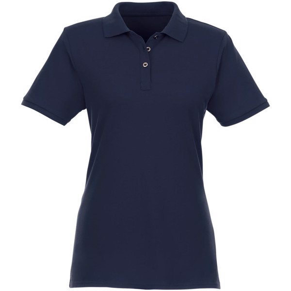 Polo bio recyclé manches courtes femme Beryl - Marine / XL