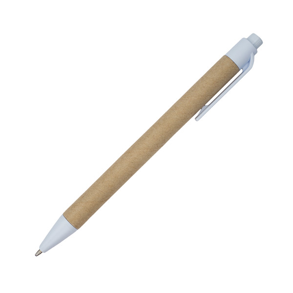Mixy ballpen - White / Brown