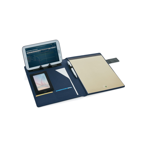 Basic tech portfolio, blå -
