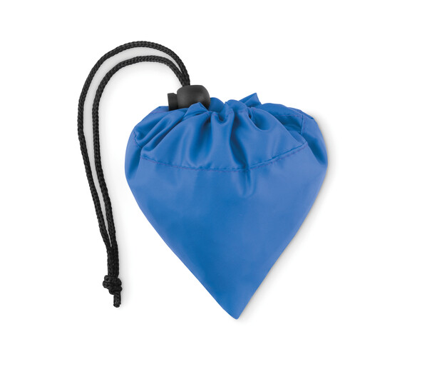 Sac de courses pliable en RPET Foldpet - Bleu Royal