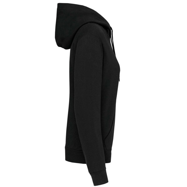 Ladies’ Hooded Sweatshirt - Black / M