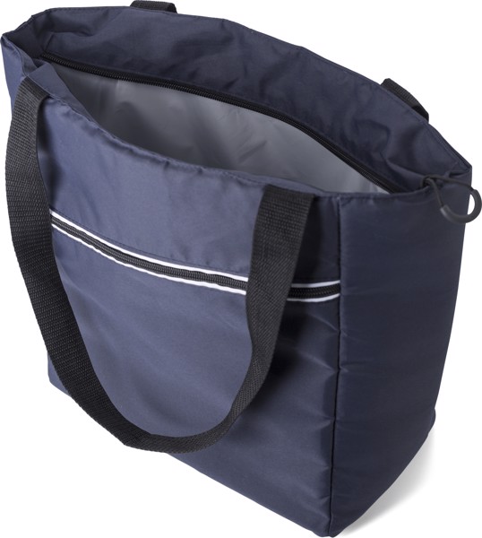 Pongee (75D) cooler bag - Blue