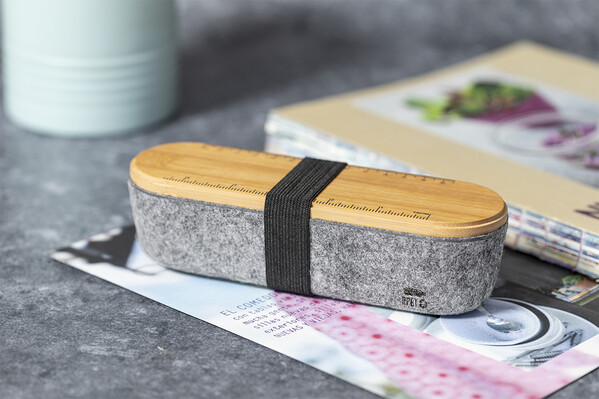 Porte-stylo en RPET Decora