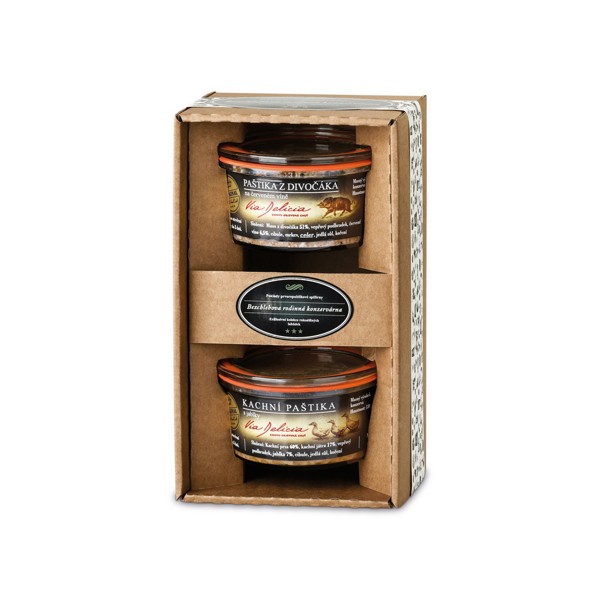 PATTE DUO. Set paštik