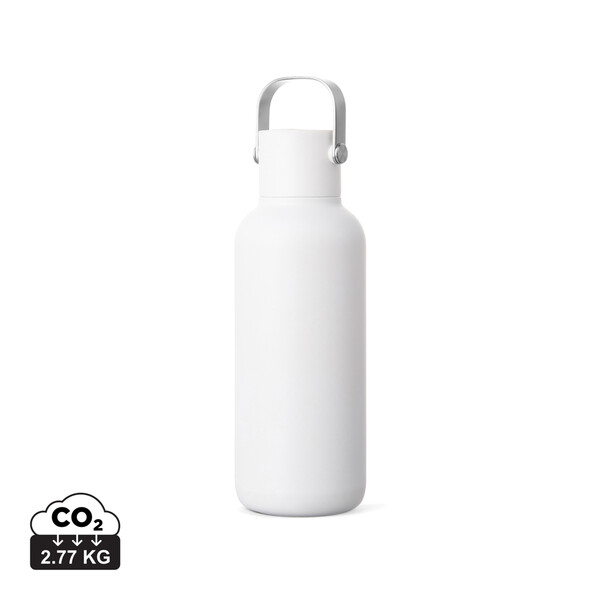 VINGA Cael RCS SS sip bottle 600ML - White