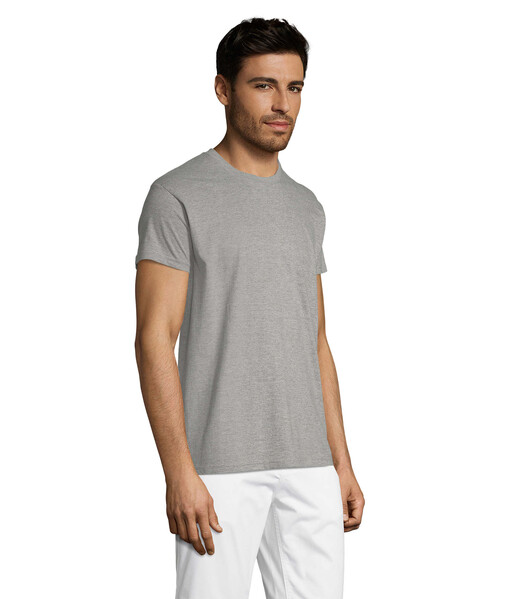 REGENT T-shirt unissex 150g - Cinzento Dois TonsM