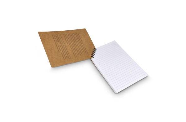Cahier à reliure d'angle en bambou A5