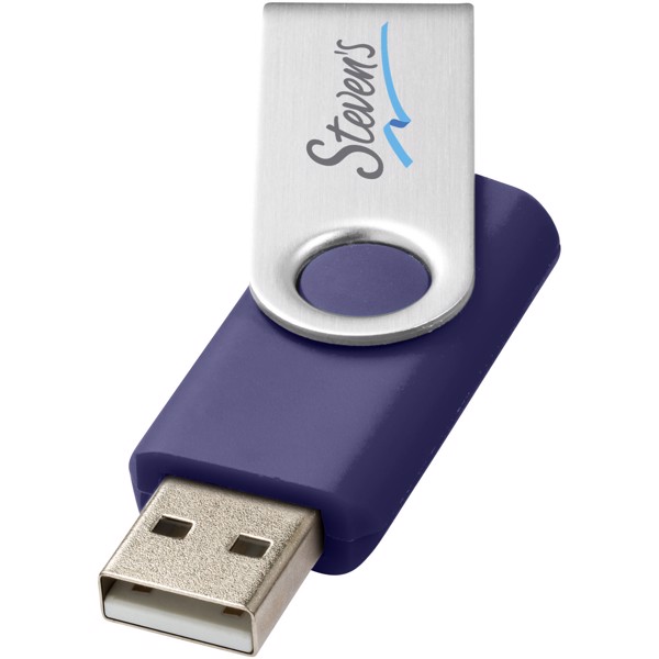 Clé USB basic 32 Go Rotate - Bleu Royal