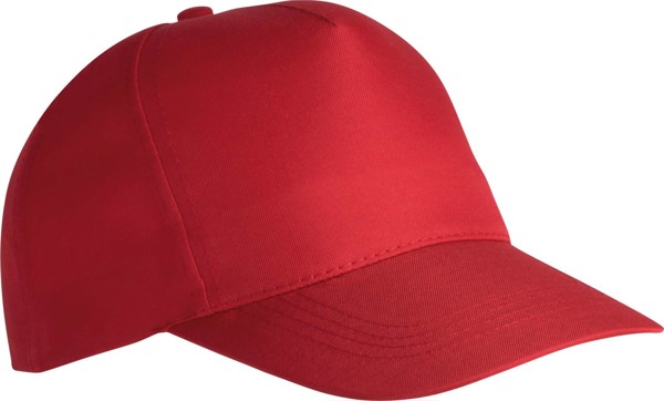 Polyester Cap - 5 Panels - White