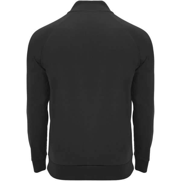 Epiro long sleeve unisex quarter zip sweatshirt - Solid Black / S