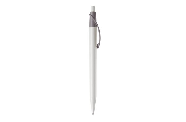 Cosmo ball pen hardcolour - White / Silver