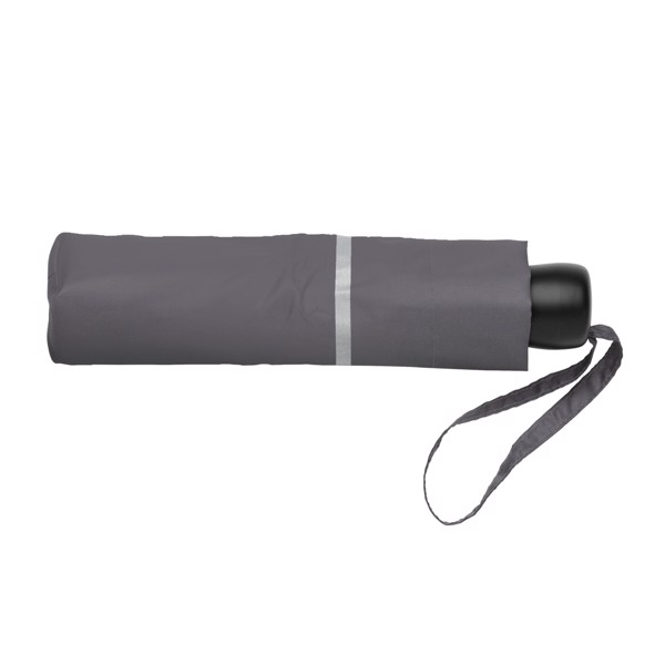 Mini parapluie 20.5" rPET 190T réfléchissant Impact AWARE™ - Gris