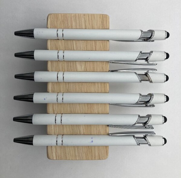 Natio Soft_Economy Metal Ballpoint Pen - White
