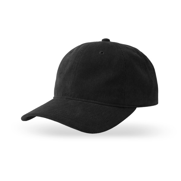 Casquette Atlantis Creep S, 100% Polyester Recyclé - Noir
