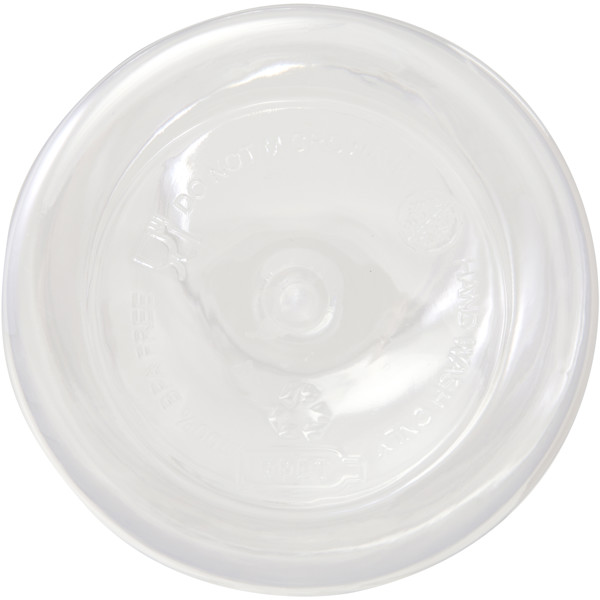 Oregon 400 ml RCS certificeret vandflaske af genvundet plast med karabinhage - Hvid